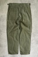 画像: 60'S アメリカ軍 US ARMY "OG107" 初期モデル コットンサテン 平ボタン ベイカーパンツ (VINTAGE) 「Bottoms」入荷しました。