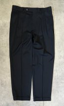 画像: 00'S BROOKS BROTHERS ツータック トロピカルウールパンツ ダークネイビー USA製 (VINTAGE) 「Bottoms」入荷しました。