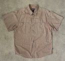 画像: 90'S PATAGONIA スナップボタン 半袖 シャンブレーシャツ ライトブラウン 香港製 (VINTAGE) 「S/S Shirt」入荷しました。