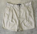 画像: 90'S RALPH LAUREN "ボックスロゴ" ツープリーツ チノショーツ ベージュ (VINTAGE) 「Shorts」入荷しました。