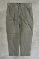 画像: 90'S RALPH LAUREN "ボックスロゴ" ツープリーツ チノパンツ カーキ (VINTAGE) 「Bottoms」入荷しました。