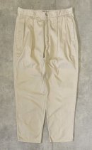 画像: 90'S RALPH LAUREN "ボックスロゴ" ツープリーツ チノパンツ ベージュ USA製 (VINTAGE) 「Bottoms」入荷しました。
