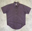 画像: 80'S BROOKS BROTHERS "MAKERS" 6ボタン ポプリン 半袖 BDシャツ チェック柄 USA製 (VINTAGE)「S/S Shirt」入荷しました。