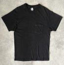 画像: 90'S HANES シングルステッチ ポケット付き 半袖 Tシャツ ブラック ジャマイカ製 (VINTAGE) 「T-Shirt」入荷しました。