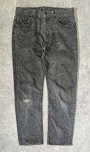 画像: 90'S LEVIS 501 デニム 先染めブラック W33L30 USA製 (VINTAGE) 「Bottoms」入荷しました。