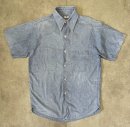 画像: 60'S UNKNOWN コットン100% 半袖 耳付きシャンブレーシャツ ブルー (VINTAGE)「S/S Shirt」入荷しました。