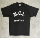 画像: 90'S M.C.I. NORWOOD シングルステッチ 両面プリント 半袖 Tシャツ ブラック USA製 (VINTAGE)「T-Shirt」入荷しました。