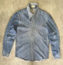 画像: DEBORAH PLANER "リーバイス赤耳デニム解体＆再構築" デニム ウエスタンシャツ インディゴ (REMAKE)「L/S Shirt」入荷しました。