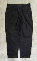 画像: 90'S RALPH LAUREN "HAMMOND PANT" ツープリーツ チノパンツ ブラック W35L30 (VINTAGE)「Bottoms」入荷しました。