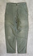 画像: 70'S アメリカ軍 US ARMY "OG107" コットンサテン ベイカーパンツ ミリタリーグリーン (VINTAGE)「Bottoms」入荷しました。