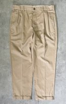 画像: BROOKS BROTHERS "ELLIOT" ツータック チノパンツ ベージュ (VINTAGE)「Bottoms」入荷しました。