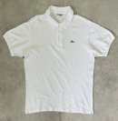 画像: 70'S CHEMISE LACOSTE ポロシャツ ホワイト フランス製 (VINTAGE)「S/S Polo」入荷しました。