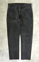 画像: 90'S LEVIS 505 デニム ブラック W34L30 USA製 (VINTAGE)「Bottoms」入荷しました。