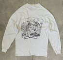 画像: 80'S PAUL ELDER シングルステッチ 両面プリント 長袖 Tシャツ ホワイト USA製 (VINTAGE)「T-Shirt」入荷しました。