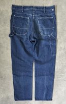 画像: 80'S DICKIES チビタグ デニム ペインターパンツ インディゴ 42TALONジップ W36L30 USA製 (VINTAGE)「Bottoms」入荷しました。