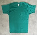 画像: 90'S POCKET T-SHIRT シングルステッチ ポケット付き 半袖 Tシャツ グリーン USA製 (DEADSTOCK)「T-Shirt」入荷しました。