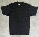 画像: 90'S POCKET T-SHIRT シングルステッチ ポケット付き 半袖 Tシャツ ブラック USA製 (DEADSTOCK)「T-Shirt」入荷しました。
