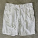 画像: 90'S RALPH LAUREN ツープリーツ シアサッカーショーツ ホワイト TALONジップ USA製 (VINTAGE)「Shorts」入荷しました。