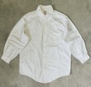 画像: 90'S BROOKS BROTHERS "MAKERS" オックスフォード BDシャツ ホワイト USA製 (VINTAGE)「L/S Shirt」入荷しました。