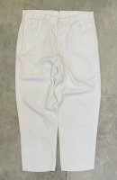 画像: 50'S フレンチワーク ボタンフライ リネンパンツ ホワイト (VINTAGE)「Bottoms」入荷しました。