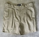 画像: 90'S RALPH LAUREN "クレストロゴ" ツープリーツ チノショーツ ベージュ USA製 (VINTAGE)「Shorts」入荷しました。