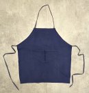 画像: ユーロヴィンテージ コットン ポケット付き エプロン インディゴ (VINTAGE)「Bottoms」入荷しました。
