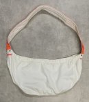 画像: 70'S UNKNOWN プリント無し ニュースペーパーバッグ オフホワイト/オレンジ (VINTAGE)「Bag」入荷しました。