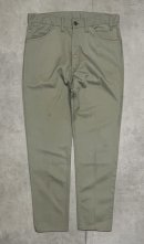 画像: 70'S LEVIS "STA-PREST" BIG E ボタン裏E カツラギ スタプレストパンツ ライトカーキ 42TALONジップ USA製 (VINTAGE)「Bottoms」入荷しました。
