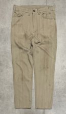 画像: 70'S LEVIS "STA-PREST" BIG E ボタン裏9 スタプレストパンツ ベージュ SCOVILLジップ USA製 (VINTAGE)「Bottoms」入荷しました。