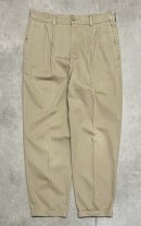 画像: 80'S BANANA REPUBLIC ツータック チノパンツ ベージュ 42TALONジップ USA製 (VINTAGE)「Bottoms」入荷しました。