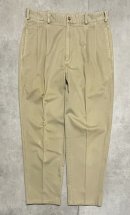 画像: 90'S BROOKS BROTHERS ツータック チノパンツ ベージュ 香港製 (VINTAGE)「Bottoms」入荷しました。