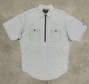 画像: 90'S RALPH LAUREN POLO SPORT チンスト付き ハーフジップ 半袖 シャンブレーシャツ ブルー (VINTAGE)「S/S Shirt」入荷しました。