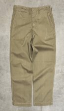 画像: 40'S アメリカ軍 USMC ダブルステッチ バックポケット無し チノパンツ (VINTAGE)「Bottoms」入荷しました。