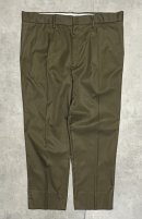 画像: 90'S イタリア軍 ワンプリーツ オフィサーパンツ ダークカーキ (DEADSTOCK)「Bottoms」入荷しました。