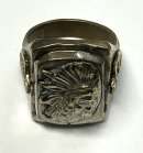 画像: ブラス x シルバー メキシカン リング (VINTAGE)「Accessorie」入荷しました。
