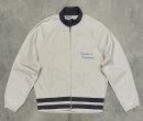 画像: 60'S JEM 三角タグ チンスト付き ドリズラージャケット EMARアルミジップ ホワイト/ネイビー (VINTAGE)「Jacket」入荷しました。
