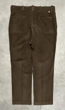 画像: 70'S BIG MAC チビタグ コーデュロイ ワークパンツ SCOVILLジップ ブラウン W38L30 (VINTAGE)「Bottoms」入荷しました。