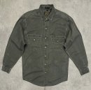 画像: 90'S EDDIE BAUER "ELKHORN TWILL" 黒タグ ワークシャツ カーキ USA製 (VINTAGE)「L/S Shirt」入荷しました。
