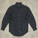 画像: 90'S RALPH LAUREN ロゴ無し タブカラー ポプリンシャツ チェック柄 (VINTAGE)「L/S Shirt」入荷しました。