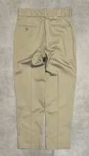 画像: 80'S DICKIES 874 チビタグ ワークパンツ ベージュ W33L32 USA製 (VINTAGE)「Bottoms」入荷しました。