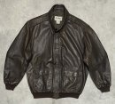 画像: 90'S LL Bean "A-2" レザー フライトジャケット ダークブラウン TALONジップ USA製 (VINTAGE)「Jacket」入荷しました。