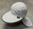 画像: 00'S PATAGONIA ネックガード付き ナイロン ロングビルキャップ グラフチェック USA製 (VINTAGE)「Cap」入荷しました。