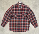 画像: 80'S VALUE LINE プリントネル フランネルシャツ チェック柄 (VINTAGE)「L/S Shirt」入荷しました。