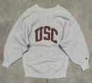 画像: 90'S CHAMPION "USC" 刺繍タグ リバースウィーブ グレー USA製 (VINTAGE)「Sweat Shirt」入荷しました。