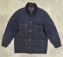 画像: 70'S BIG BEN BY WRANGLER 裏地無し バットダイデニム カバーオール ダークインディゴ USA製 (VINTAGE)「Jacket」入荷しました。