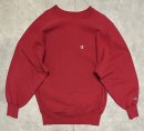 画像: 90'S CHAMPION 刺繍タグ リバースウィーブ 無地 ダークレッド USA製 (VINTAGE)「Sweat Shirt」入荷しました。