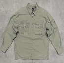 画像: 00'S GAP 旧タグ コットンピケ ファティーグシャツ カーキ (VINTAGE)「L/S Shirt」入荷しました。
