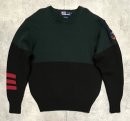 画像: 90'S RALPH LAUREN "SUICIDE SKI" ウール100% ローゲージ ニット ダークグリーン/ブラック (VINTAGE)「Knit」入荷しました。