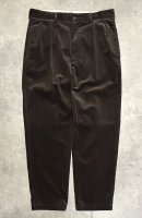 画像: 90'S RALPH LAUREN "ANDREW PANT" ツープリーツ 太畝 コーデュロイパンツ ブラウン (MINT CONDITION)「Bottoms」入荷しました。