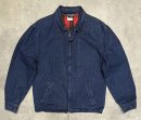 画像: 80'S SPORTSMASTER 三角タグ 裏地チェック チンスト付き デニム ドリズラージャケット インディゴ USA製 (VINTAGE)「Jacket」入荷しました。